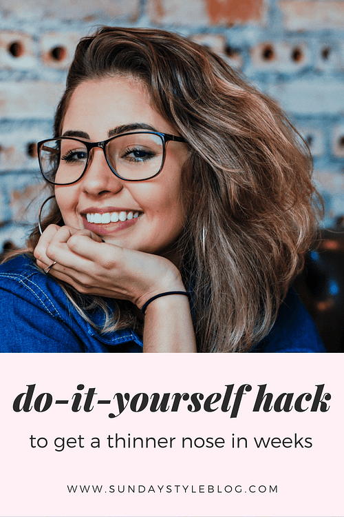How To Get A Thinner Nose In Weeks